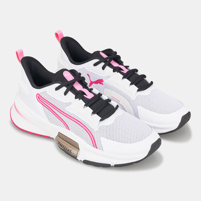 PUMA Women's PWRFrame TR 3 Training Shoes White PUMA Women's PWRFrame TR 3 Training Shoes White image number 2