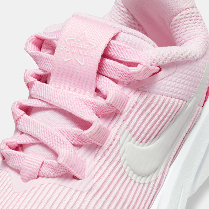 Nike Kids' Star Runner 4 Shoe (Baby And Toddler) Pink Nike Kids' Star Runner 4 Shoe (Baby And Toddler) Pink image number 4