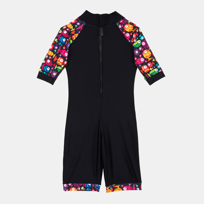 COEGA Kids' Swimming One-Piece Swimsuit Black COEGA Kids' Swimming One-Piece Swimsuit Black image number 1