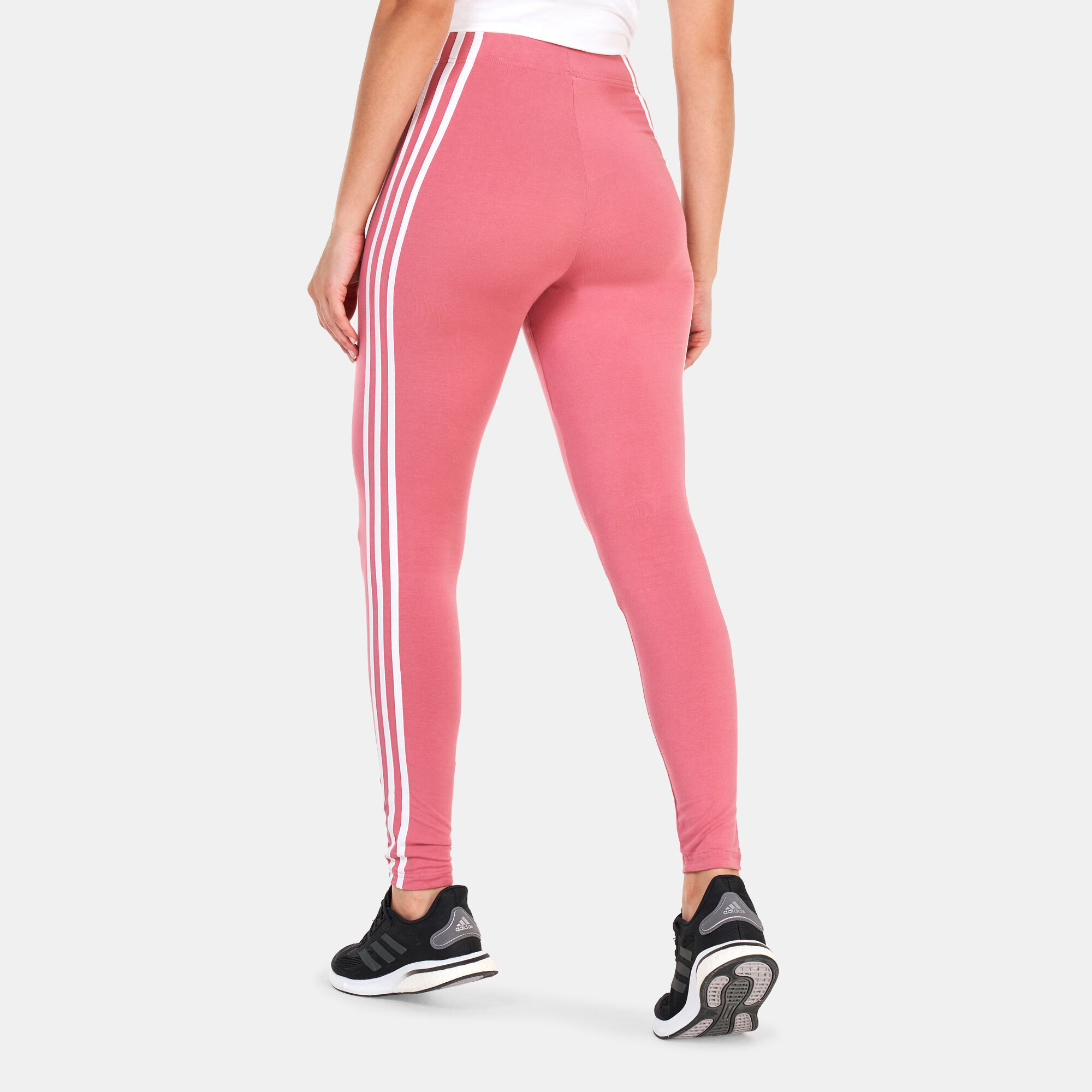 Adidas leggings ash pink top