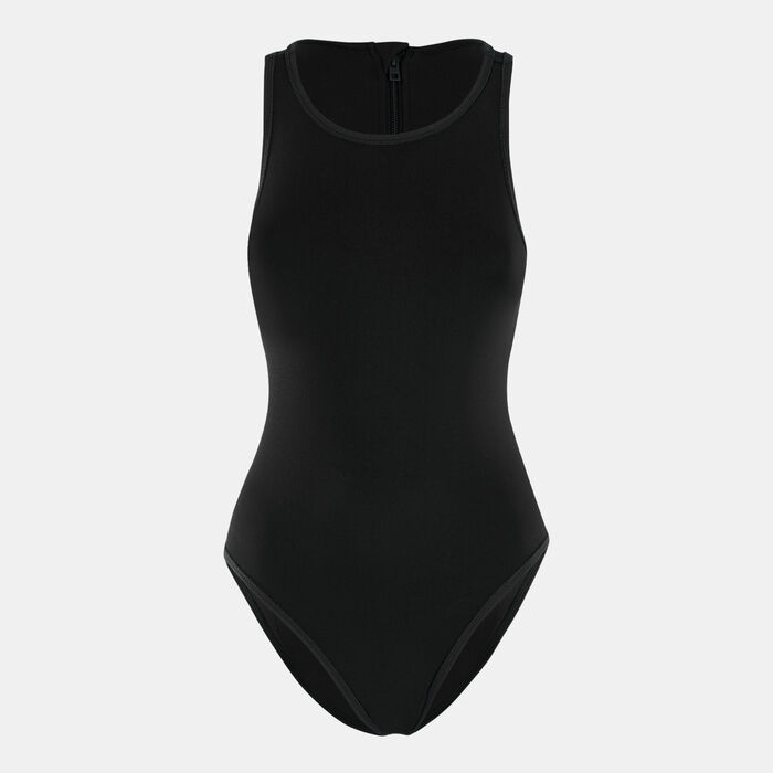 Nike Swim Women's Water Polo One-Piece Swimsuit yellow Nike Swim Women's Water Polo One-Piece Swimsuit yellow image number 1