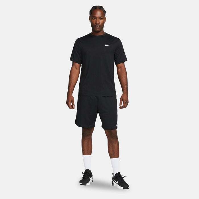 Nike Men's Dri-FIT Hyverse UV Training T-Shirt Black Nike Men's Dri-FIT Hyverse UV Training T-Shirt Black image number 2