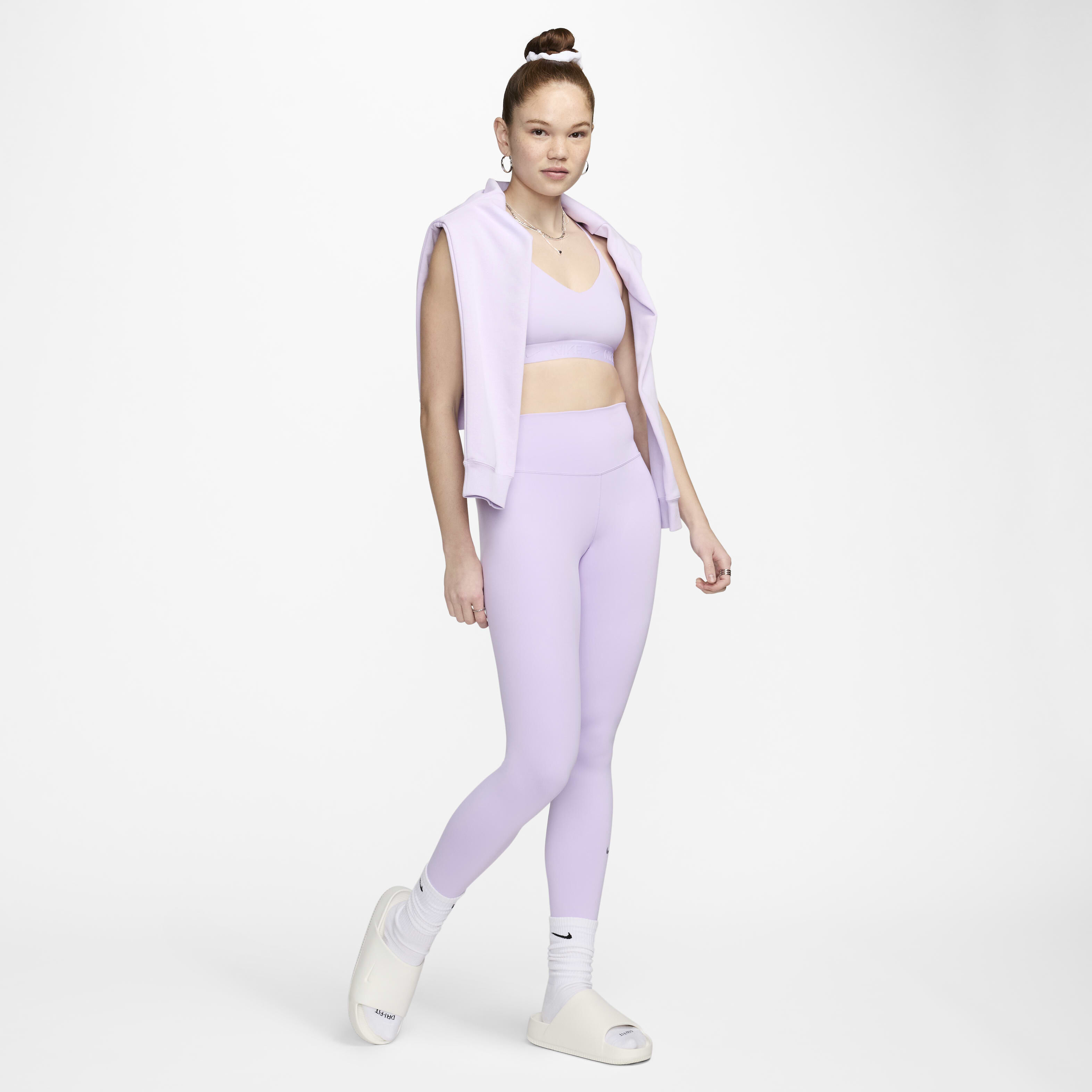 Women s One Training Leggings Purple Nike in KSA SSS