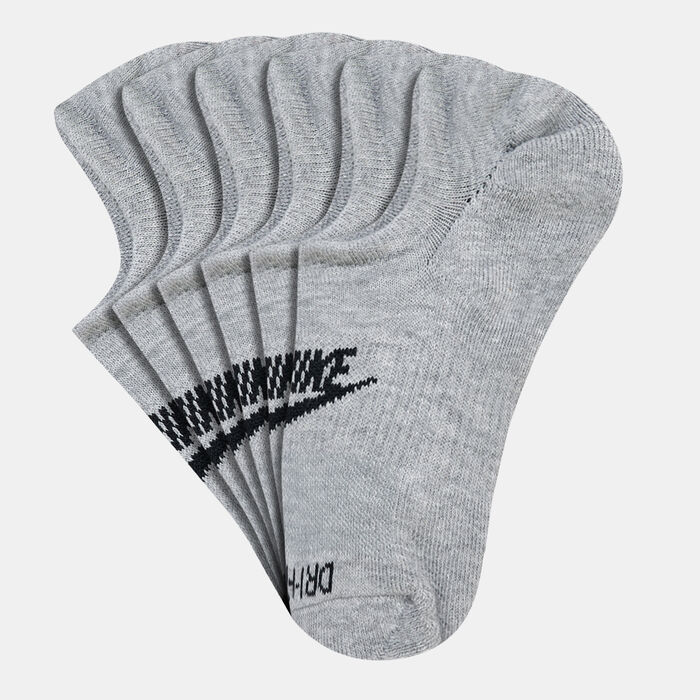 Nike Men's Everyday Plus Cushioned Footie Socks (3 Pack) Grey Nike Men's Everyday Plus Cushioned Footie Socks (3 Pack) Grey image number 0