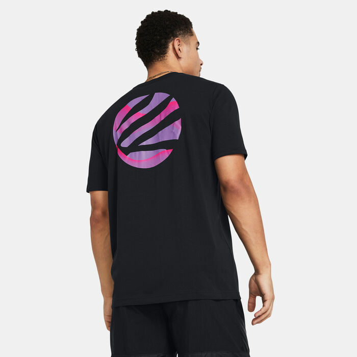 Under Armour Men's Curry Girl Dad T-Shirt Black Under Armour Men's Curry Girl Dad T-Shirt Black image number 1
