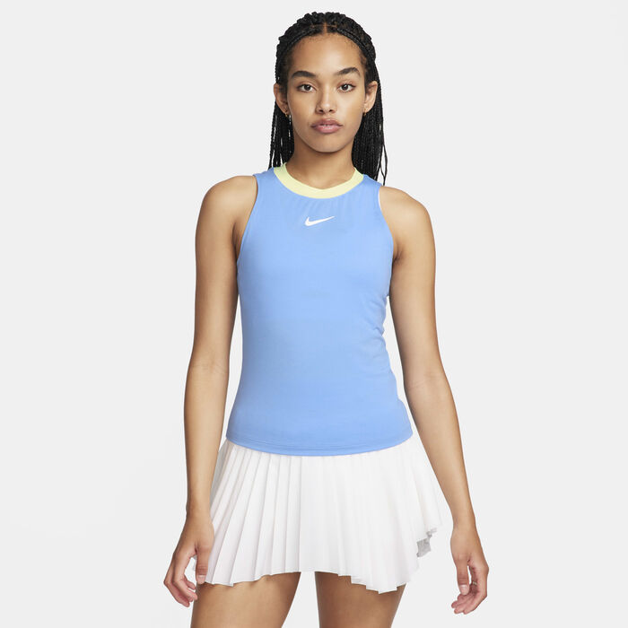 Nike Women's Court Advantage Tank Top Blue image number 0