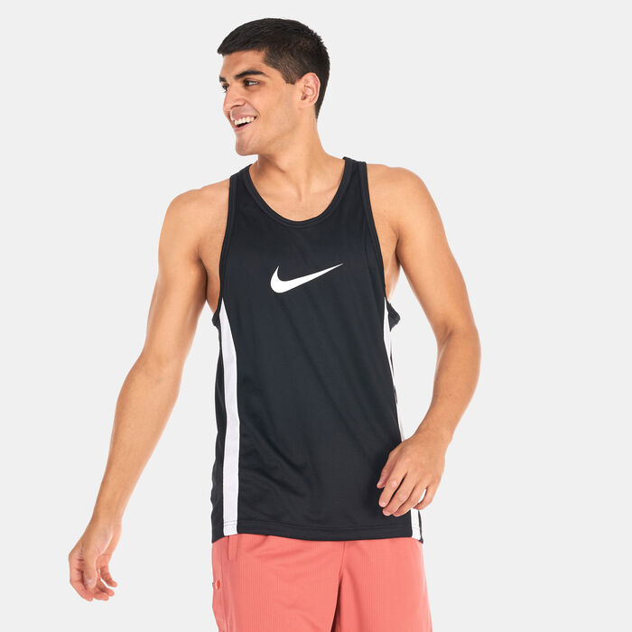 Nike Men's Icon Dri-FIT Basketball Jersey Black Nike Men's Icon Dri-FIT Basketball Jersey Black image number 0
