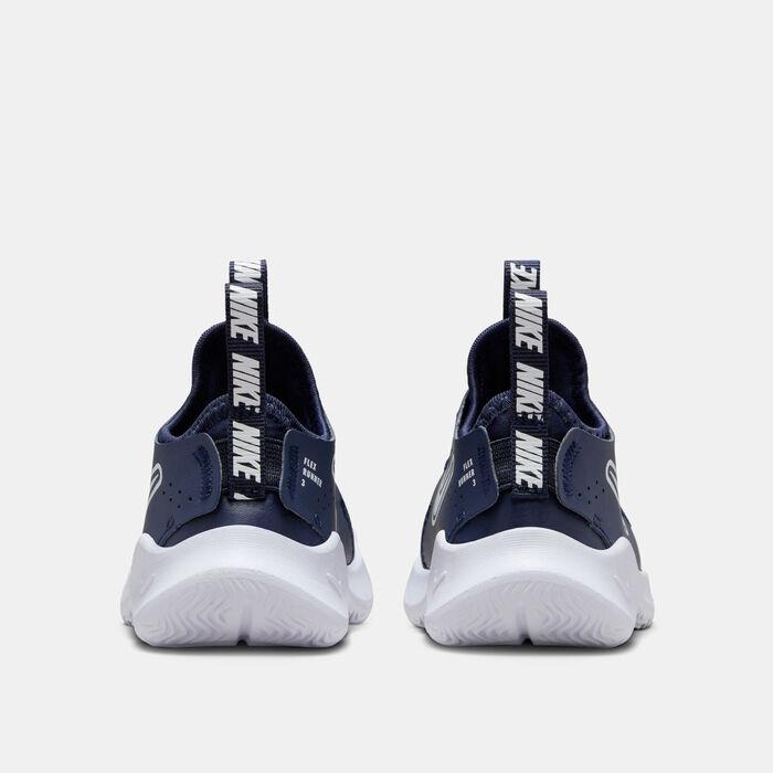 Nike Kids' Flex Runner 3 Shoes Blue image number 3