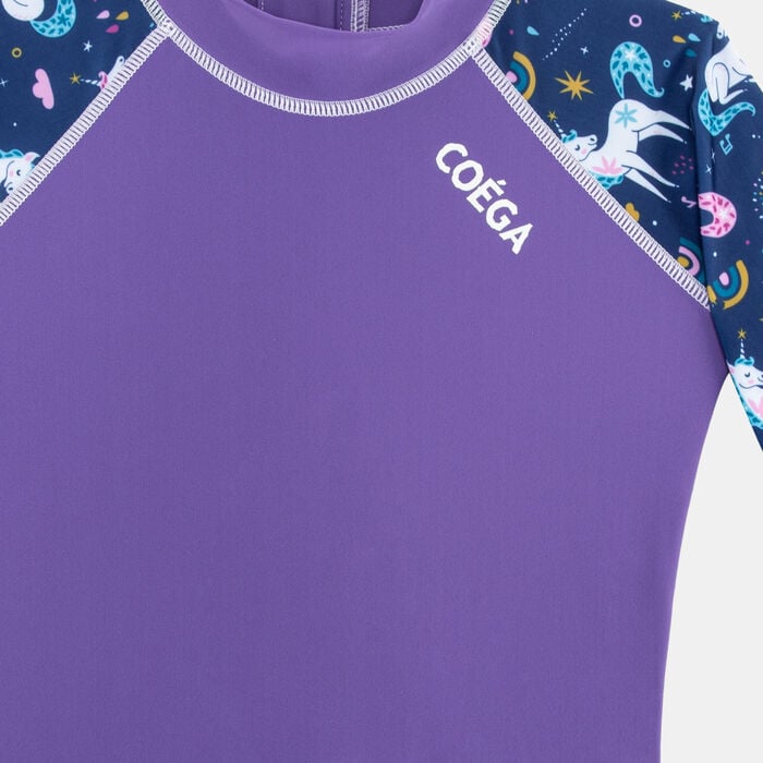 COEGA Kids' One-Piece Swimsuit Purple COEGA Kids' One-Piece Swimsuit Purple image number 2