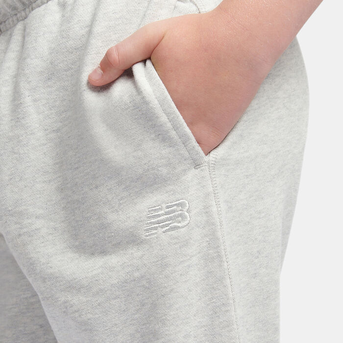 New Balance Kids' French Terry Small Logo Joggers Grey New Balance Kids' French Terry Small Logo Joggers Grey image number 3
