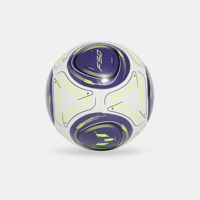 adidas Messi Mini Football Blue adidas Messi Mini Football Blue image number 1