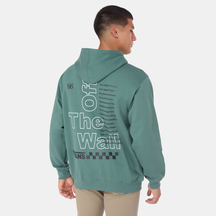 Vans Men's Posted Pullover Hoodie Green image number 1