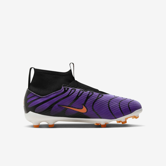 Nike Kids' Mercurial Superfly 9 FG Football Shoes Purple Nike Kids' Mercurial Superfly 9 FG Football Shoes Purple image number 2