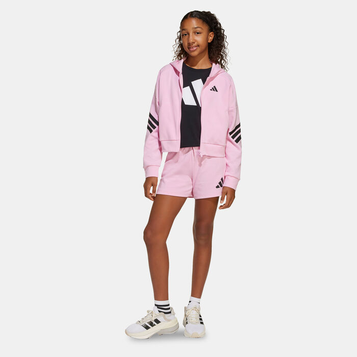 adidas Kids' Future Icons Track Jacket Pink adidas Kids' Future Icons Track Jacket Pink image number 2