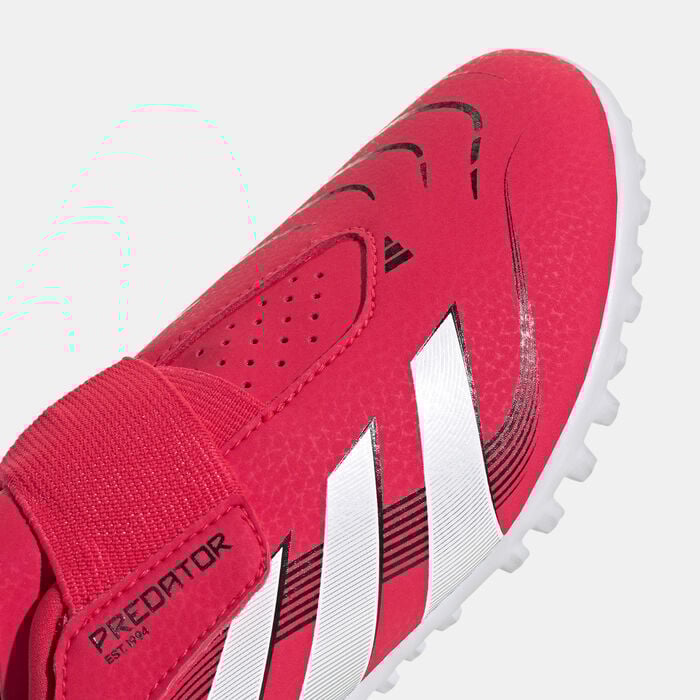 adidas Kids' Predator Club Turf Ground Football Shoes Black adidas Kids' Predator Club Turf Ground Football Shoes Black image number 4