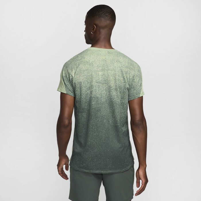 Nike Men's Court Slam Dri-FIT Tennis Top Green Nike Men's Court Slam Dri-FIT Tennis Top Green image number 1