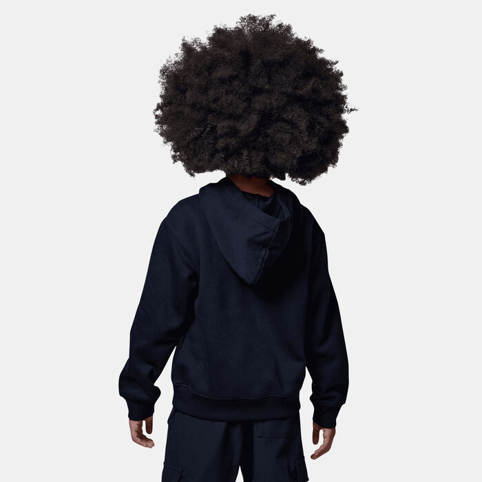 Jordan Kids' Fleece Hoodie Black image number 1