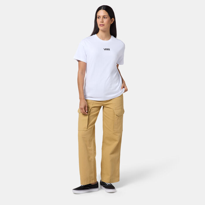 Vans Women's Arroyo Wide-Leg Cargo Pants yellow image number 2