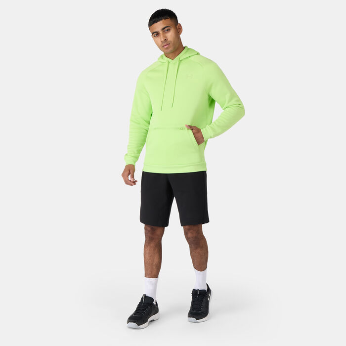 Under Armour Men's Armour Fleece Pro Kanga Hoodie Green image number 2