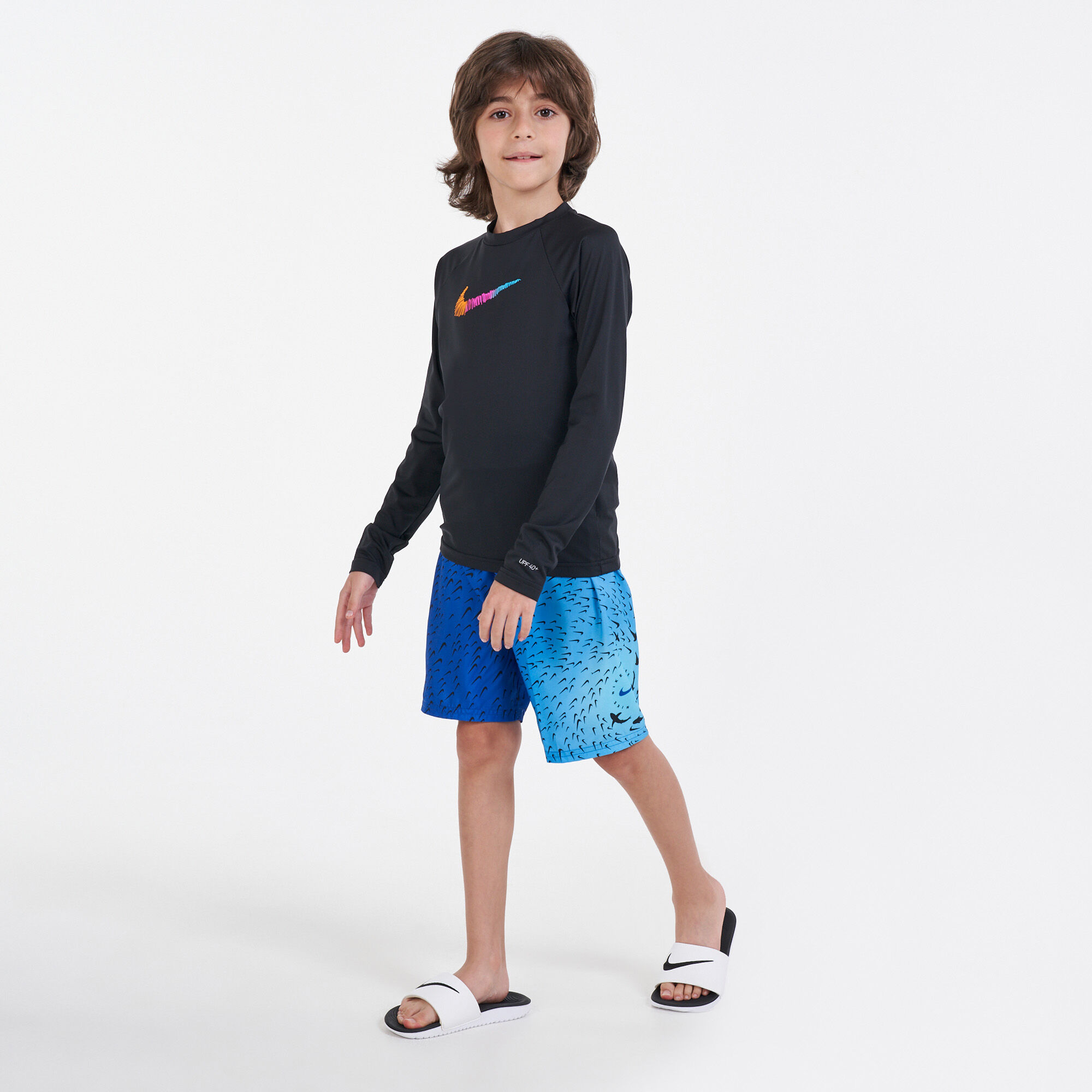 Nike swim shorts kids new arrivals