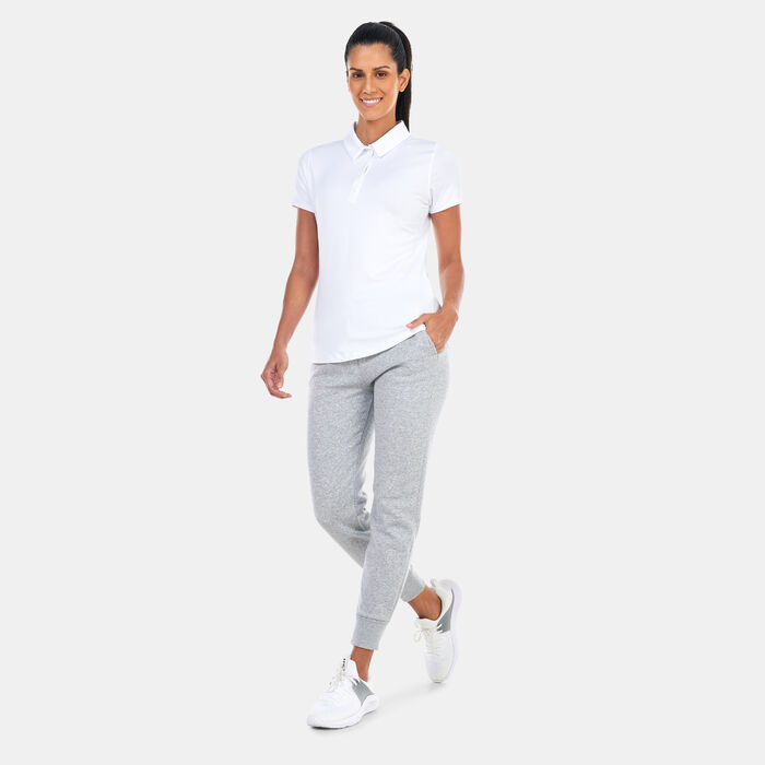 Under Armour Women's UA Rival Fleece Joggers Grey Under Armour Women's UA Rival Fleece Joggers Grey image number 2