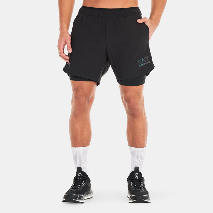 EA7 Emporio Armani Men's Vigor7 Bermuda Shorts Black EA7 Emporio Armani Men's Vigor7 Bermuda Shorts Black image number 0