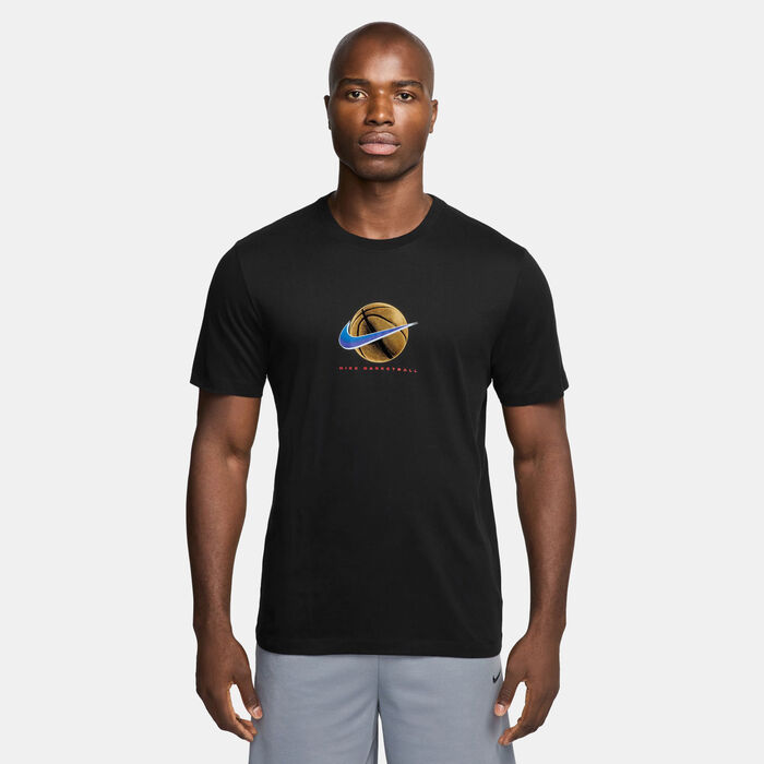 Nike Men's Dri-FIT Basketball T-Shirt Black image number 0