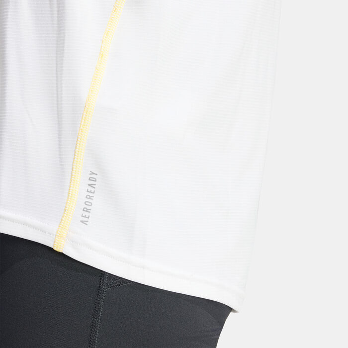 adidas Men's Adizero Running Tank Top White image number 3