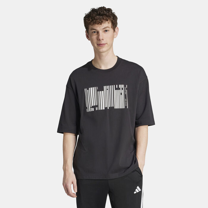adidas Emerging Harmony Graphic T-Shirt Black adidas Emerging Harmony Graphic T-Shirt Black image number 0