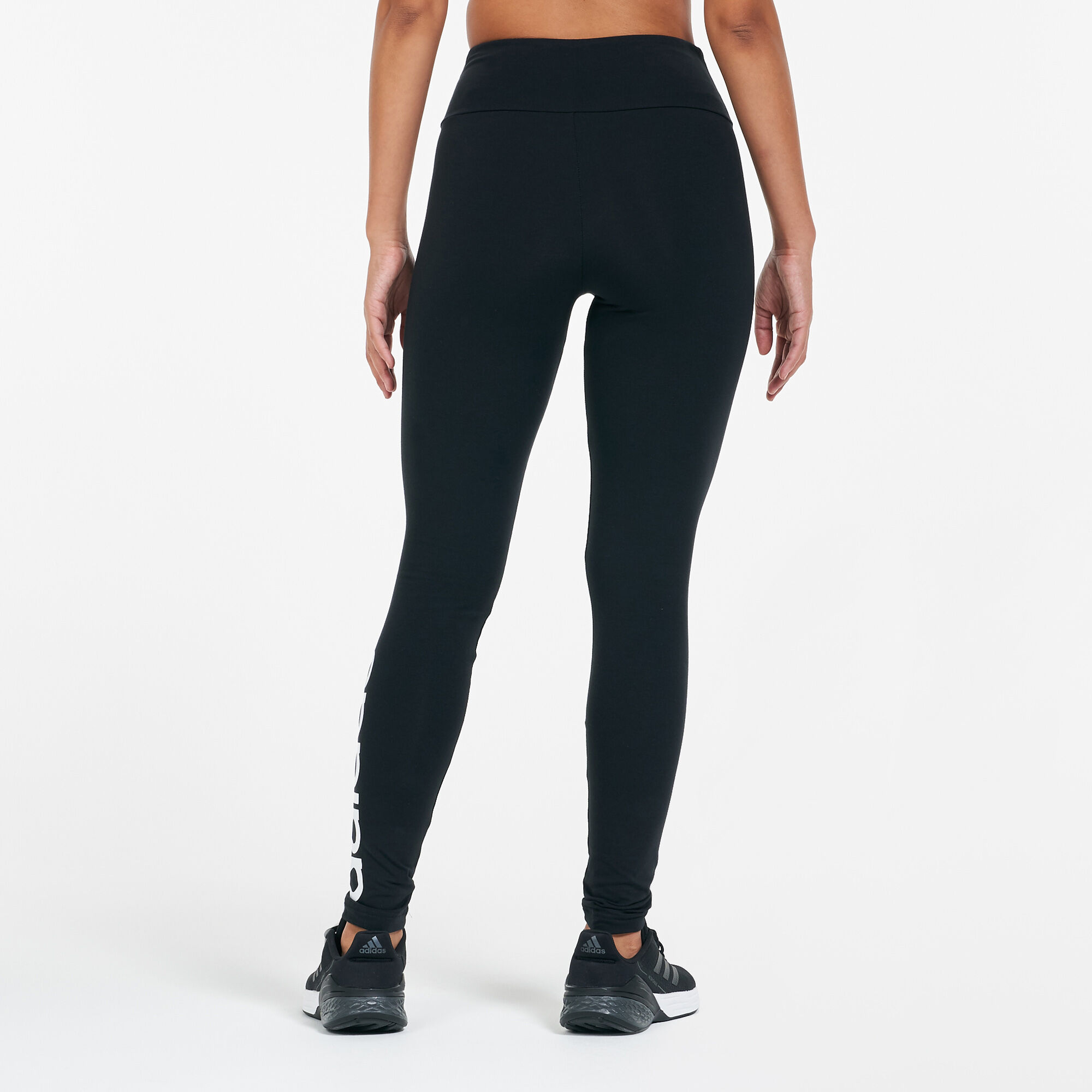 Adidas essential online linear logo leggings