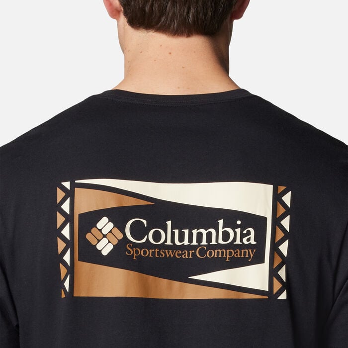 Columbia Men's North Cascades T-Shirt Black Columbia Men's North Cascades T-Shirt Black image number 4
