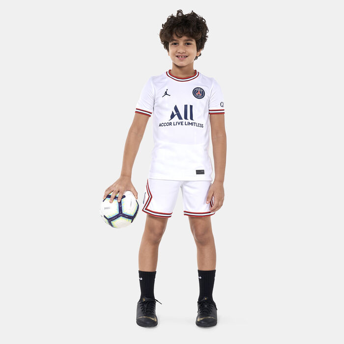 Nike Kids' Paris Saint-Germain 4th Jersey White Nike Kids' Paris Saint-Germain 4th Jersey White image number 2