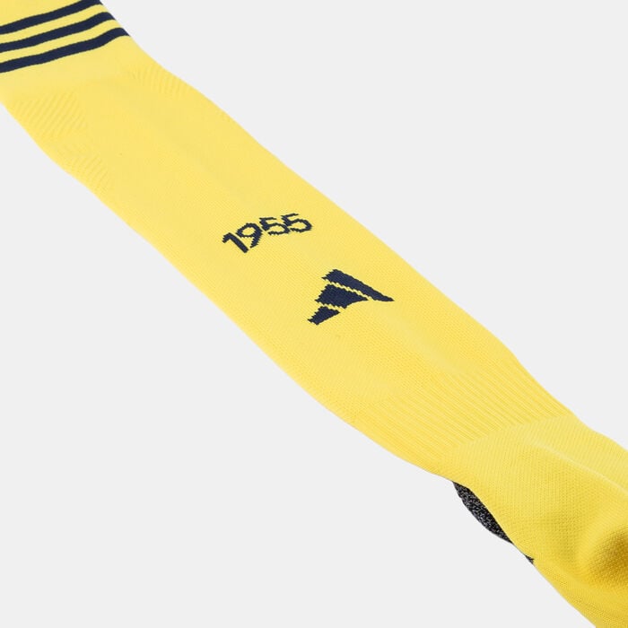 adidas Men's Al Nassr FC 2025/2026 Home Over-The-Calf Football Socks yellow adidas Men's Al Nassr FC 2025/2026 Home Over-The-Calf Football Socks yellow image number 1