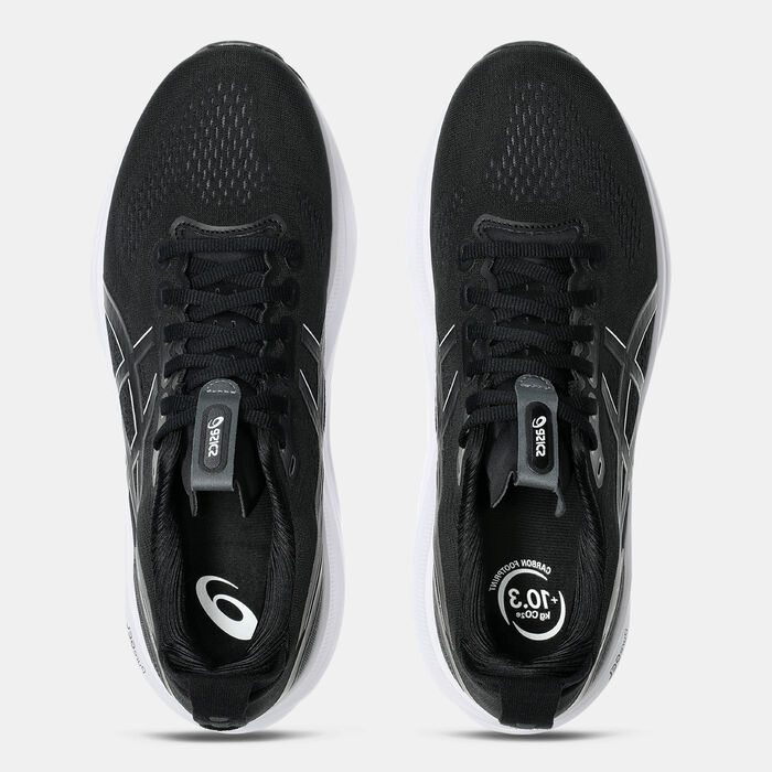 ASICS Men's GEL-KAYANO 32 Wide Running Shoes Black ASICS Men's GEL-KAYANO 32 Wide Running Shoes Black image number 4