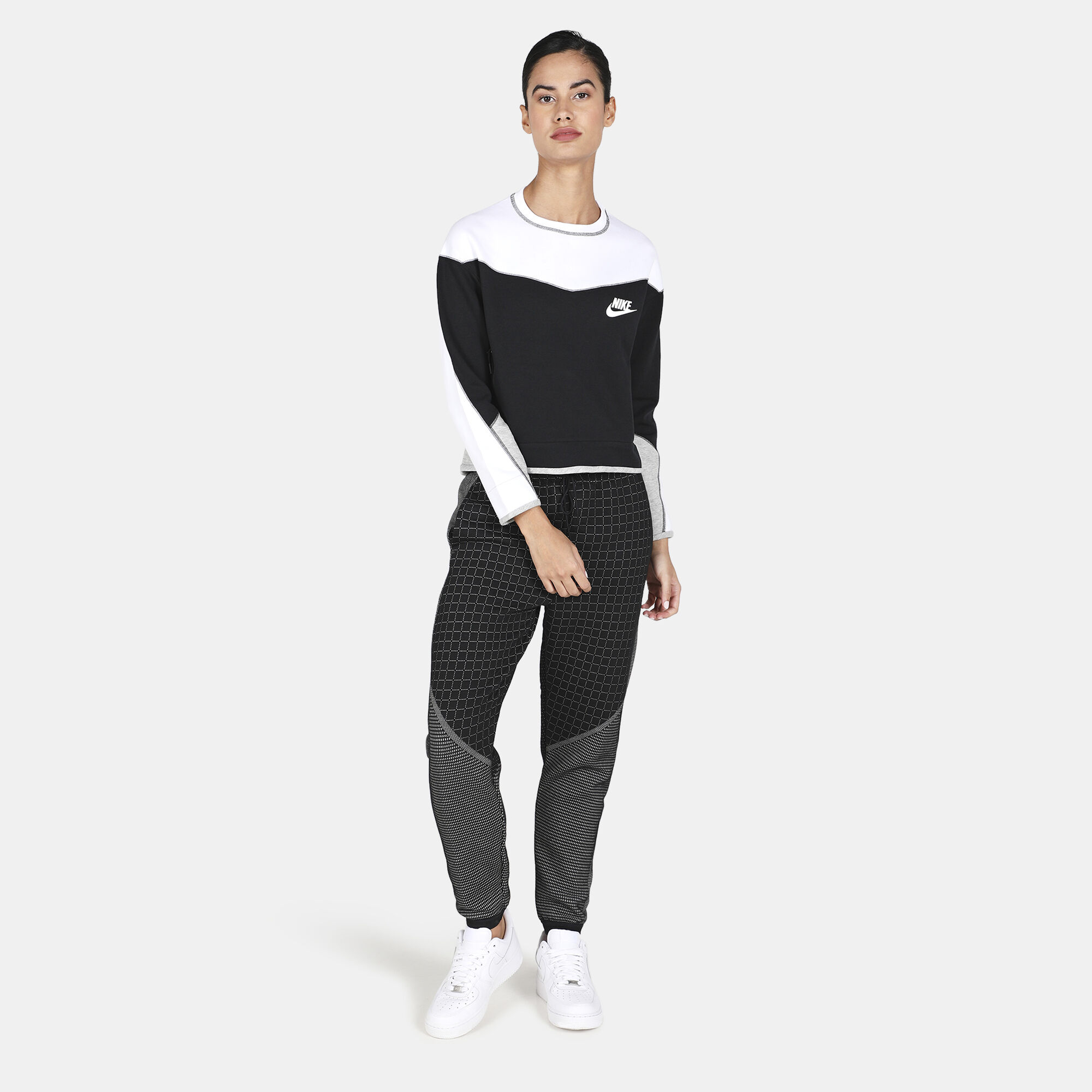 Nike tech deals fleece color block