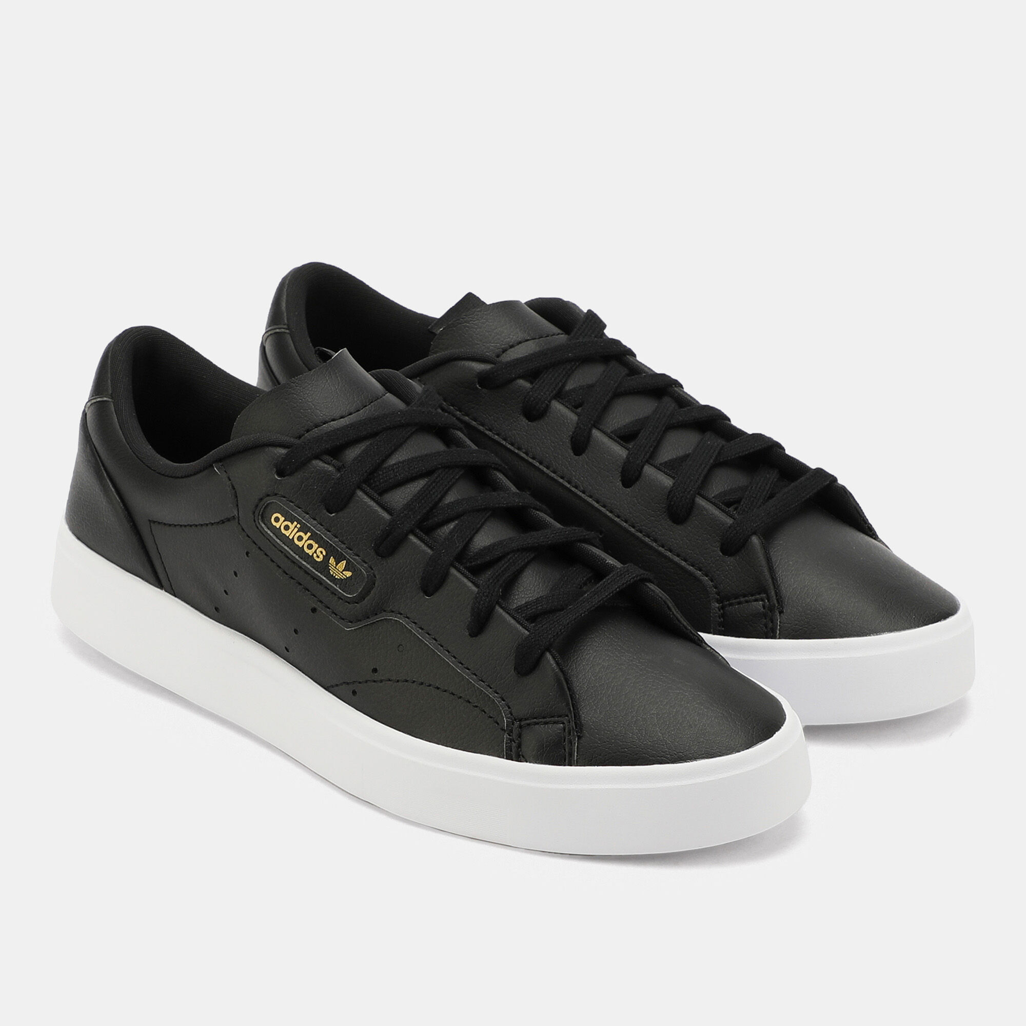 Adidas sleek shoes black outlet