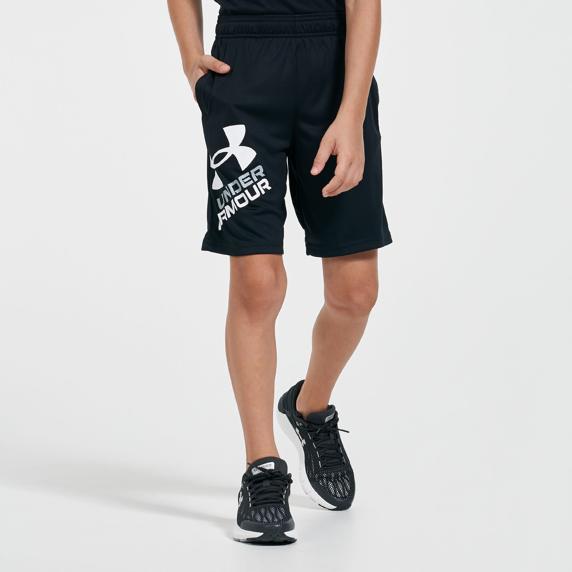 Under armour clearance prototype logo shorts