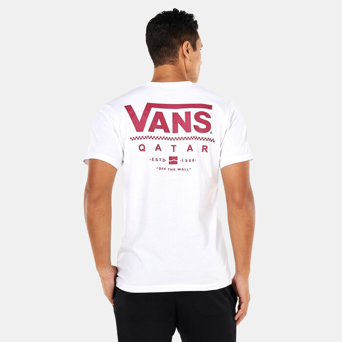 Vans Men's Qatar City T-Shirt White Vans Men's Qatar City T-Shirt White image number 1