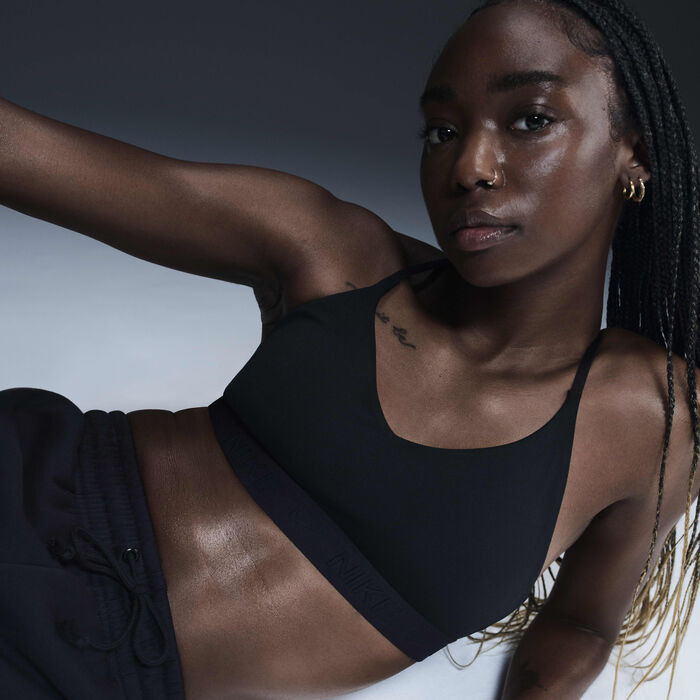 Nike Women's Indy Light-Support Training Sports Bra Black Nike Women's Indy Light-Support Training Sports Bra Black image number 0