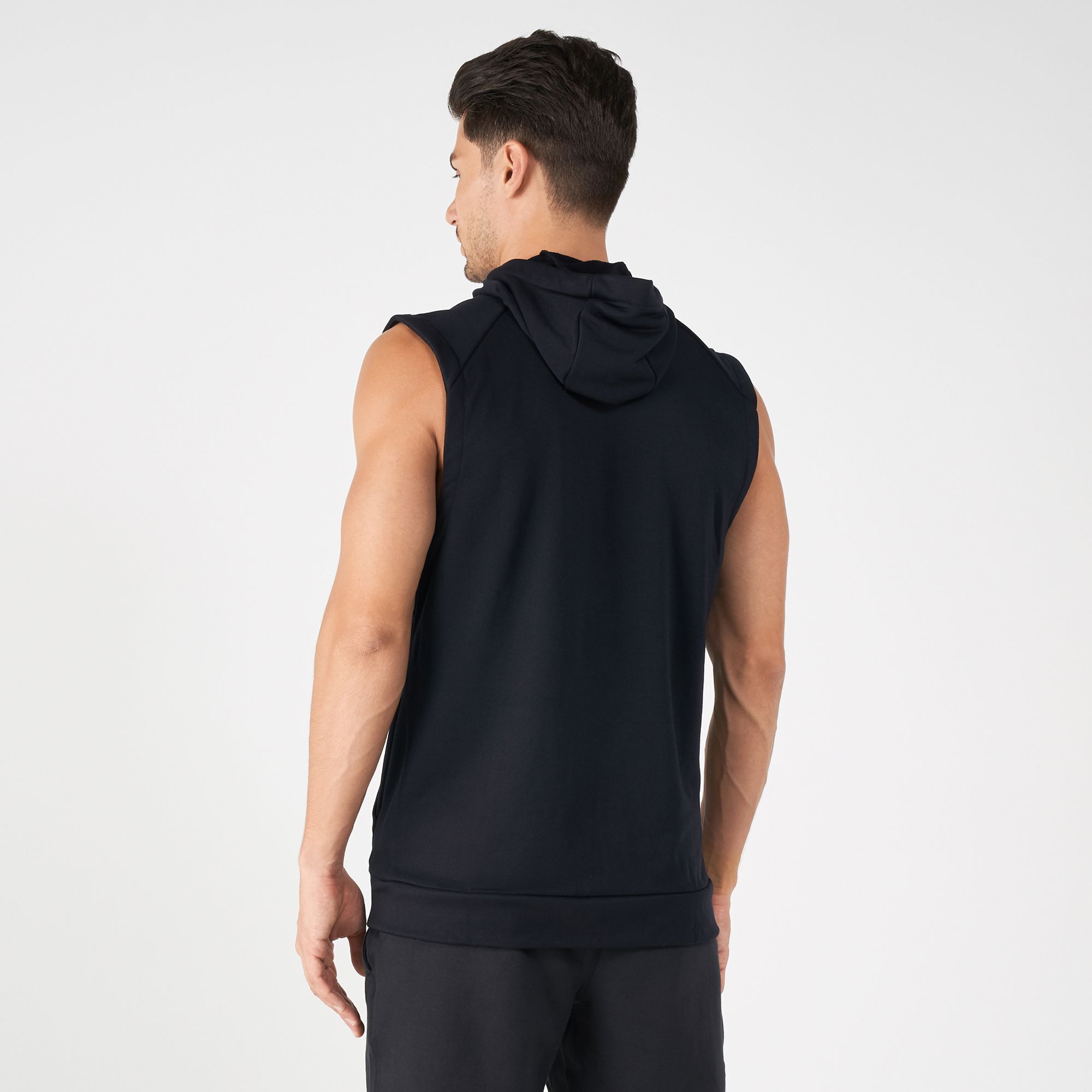 Men's sleeveless clearance training hoodie