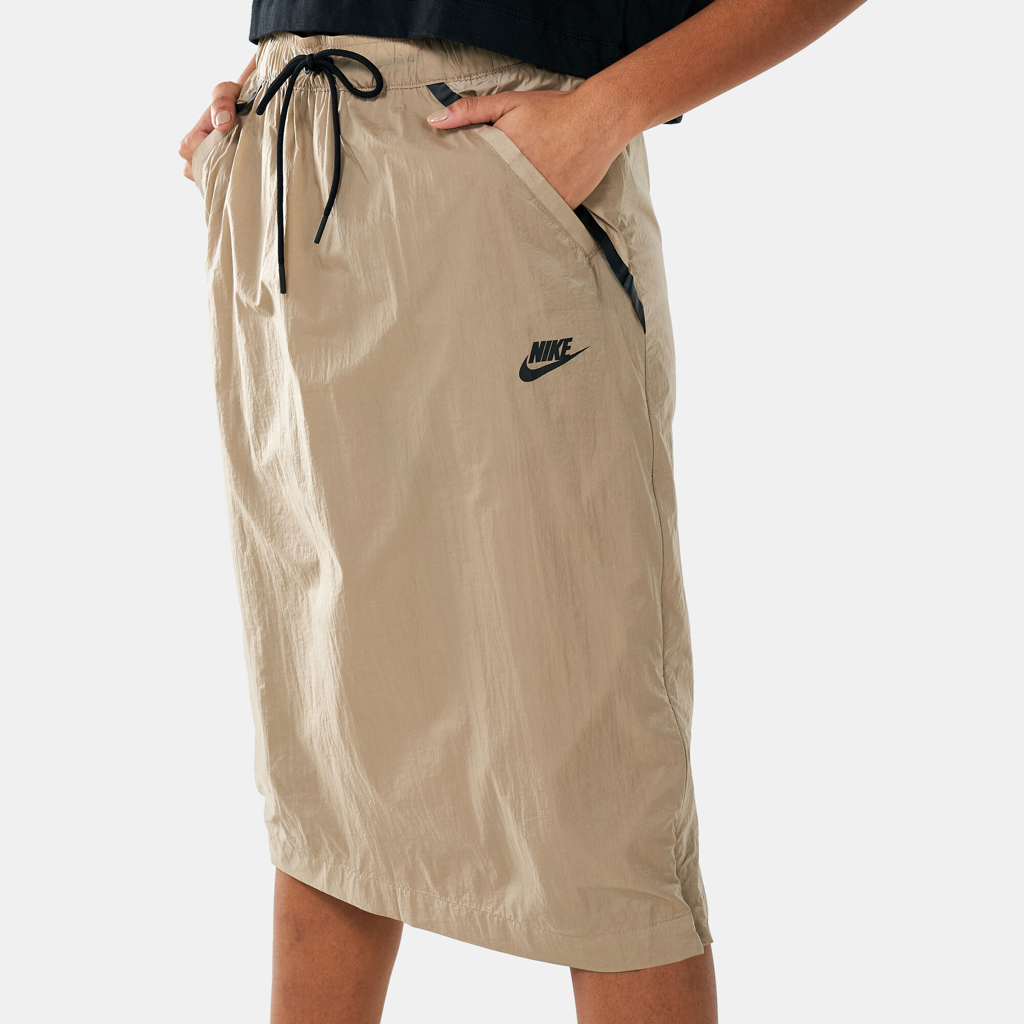 Buy Nike Women s Tech Hypermesh Skirt Brown in KSA SSS