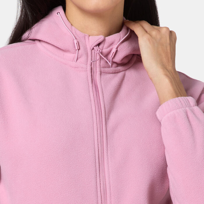 Sun and Sand Sports Women's Fleece Jacket Pink image number 3