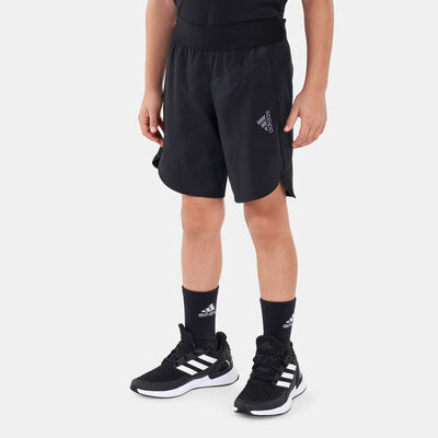 adidas Kids' AEROREADY Designed 4 Sport Graphic Shorts Black