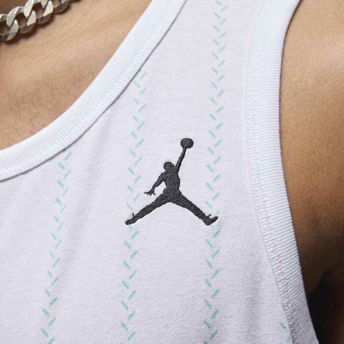 Jordan Men's Flight MVP Tank Top White Jordan Men's Flight MVP Tank Top White image number 3