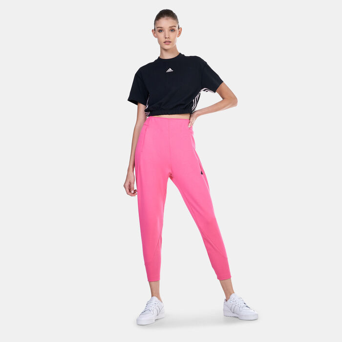 Buy adidas Women's Z.N.E. Track Pants Pink in KSA -SSS