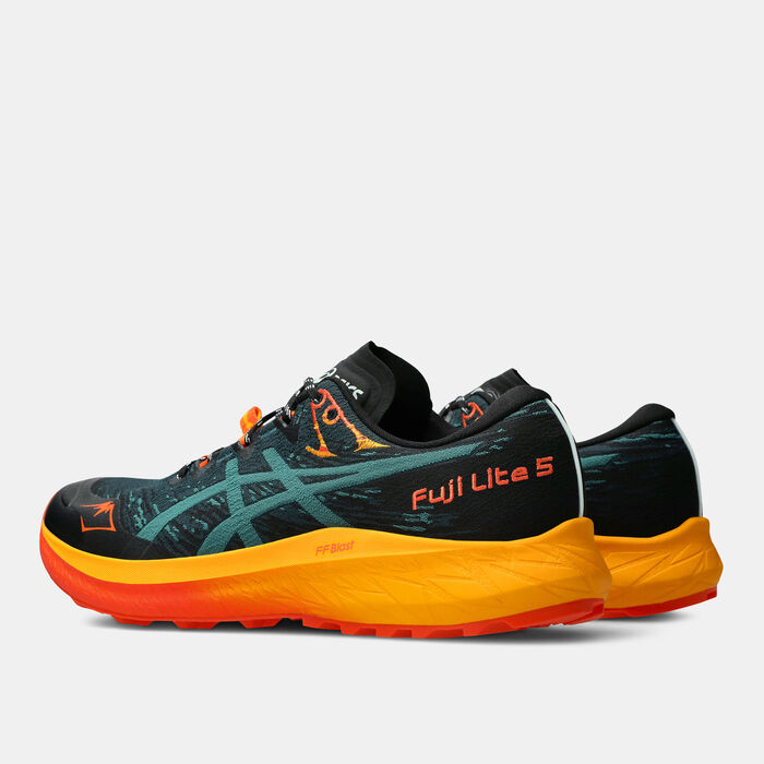 ASICS Men's FUJI LITE 5 Running Shoes Black ASICS Men's FUJI LITE 5 Running Shoes Black image number 2