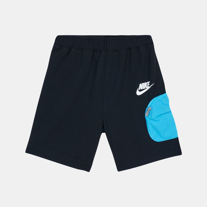 Nike Kids' Sportswear French Terry Shorts Black Nike Kids' Sportswear French Terry Shorts Black image number 0