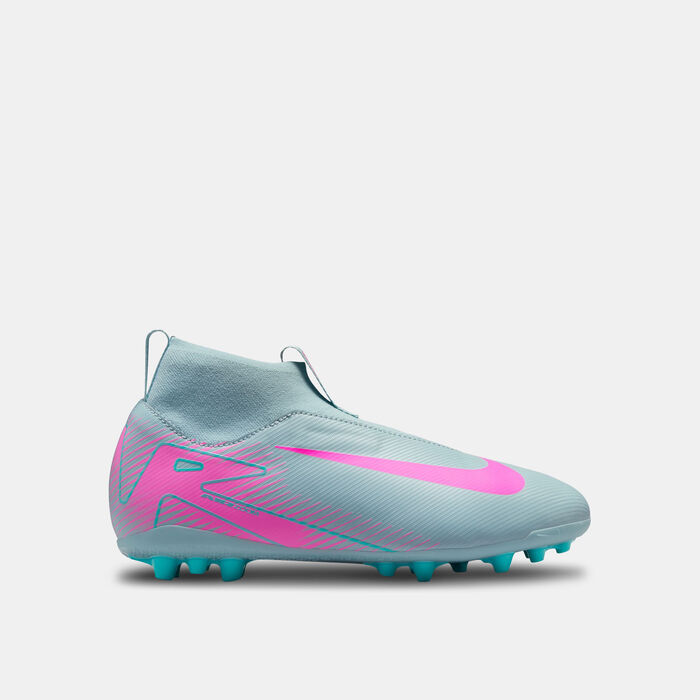 Nike Kids' Mercurial Superfly 10 Academy Artificial Grass Football Shoes Green image number 0