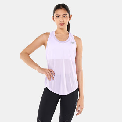 New Balance Women's Accelerate Training Tank Top Black New Balance Women's Accelerate Training Tank Top Black