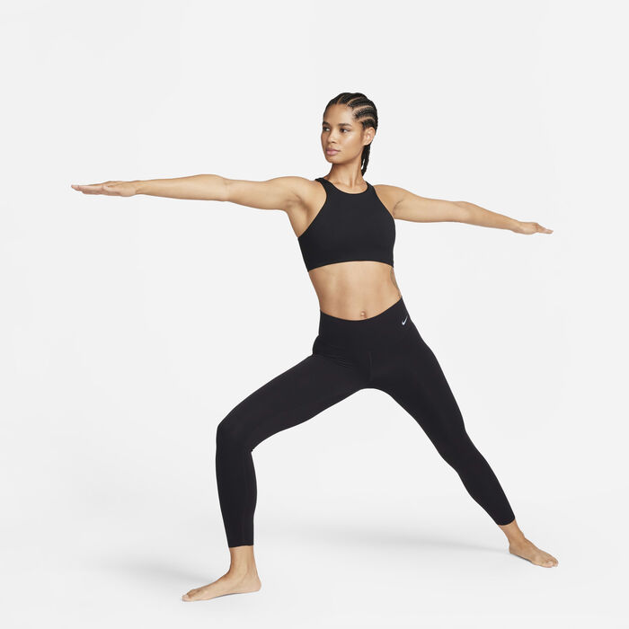 Nike Women's One Medium-Support Sports Bra Black Nike Women's One Medium-Support Sports Bra Black image number 5